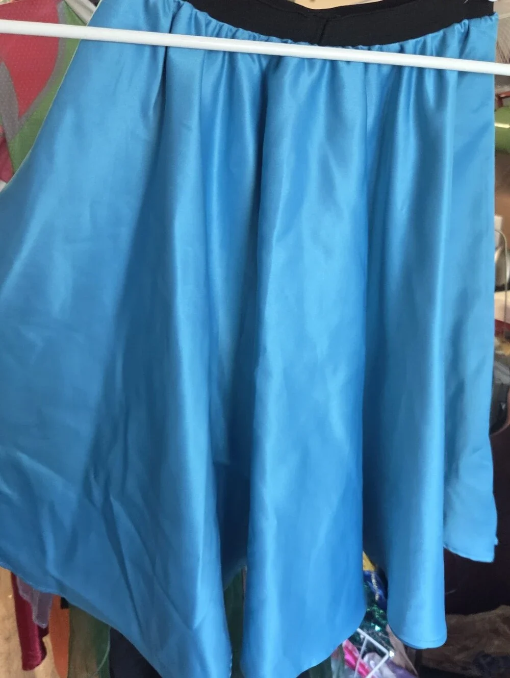 Blue Poodle A-Line Skirt - Classic Retro Style 8/10 Child